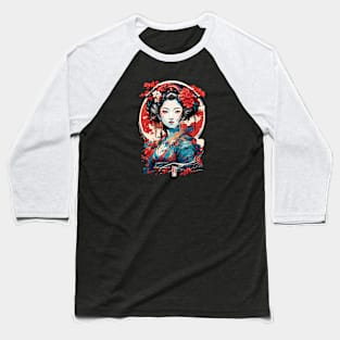 Geisha art Baseball T-Shirt